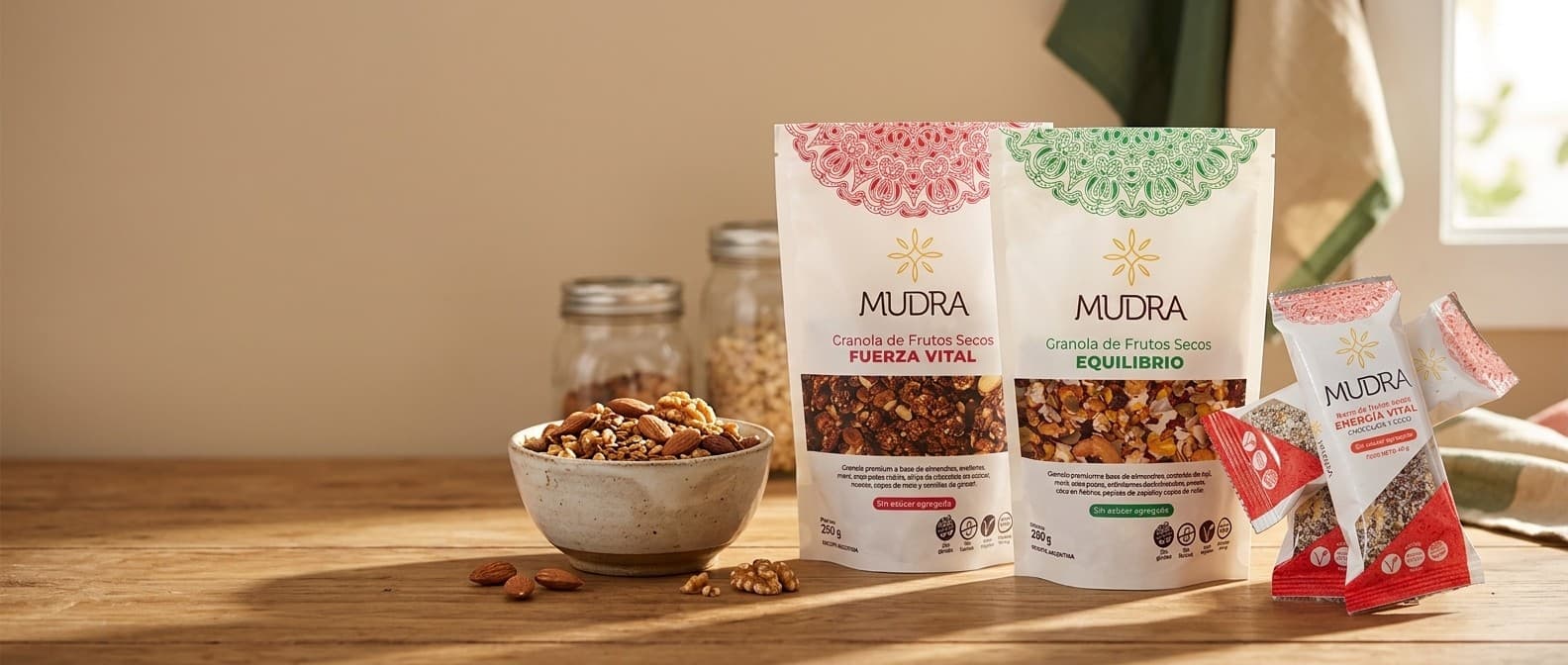 Granola premium de frutos secos