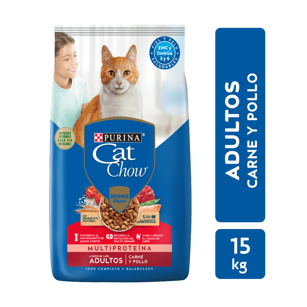 Cat Chow Adulto Carne x 15 kg