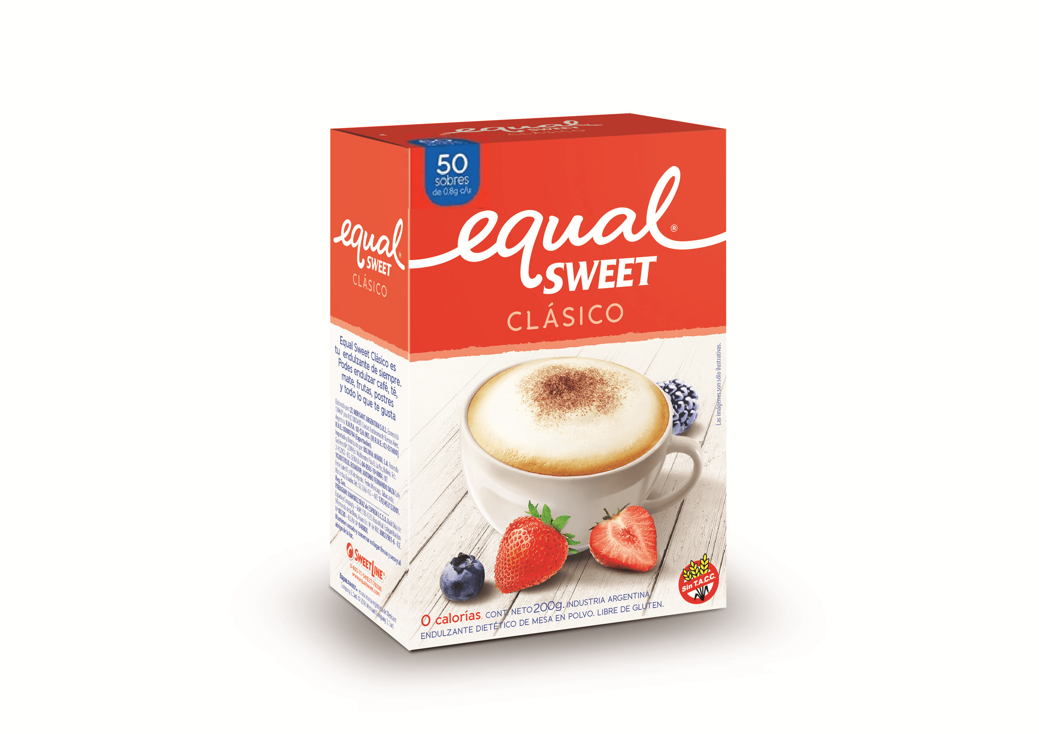Equalsweet Polvo x 50 Sobres