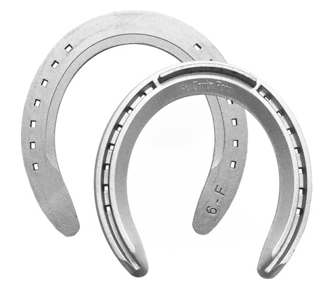 Herradura de Aluminio Inserto 5 mm Mano 5 x Par