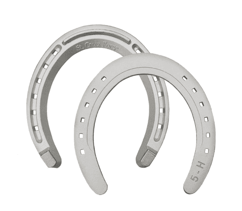 Herradura de Aluminio la Plata Pata N° 4 x Par