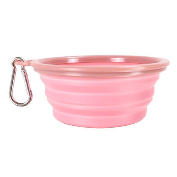 Quick Bite Collasible Travel Bowl Brown