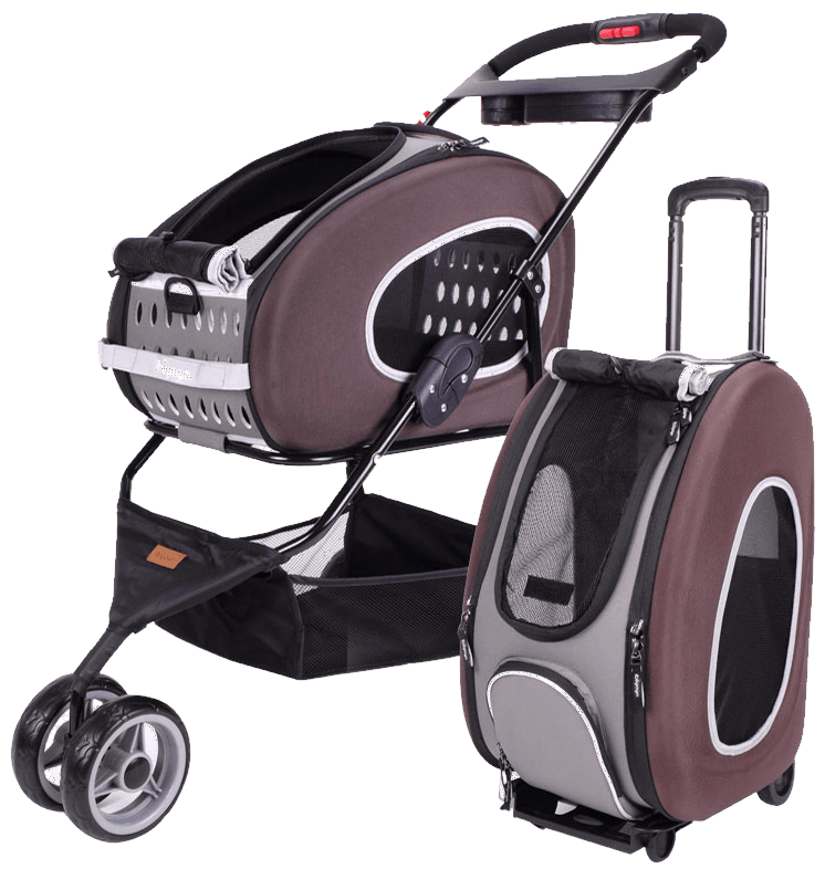 Combo Eva 5-in-1 Stroller - Chocolate