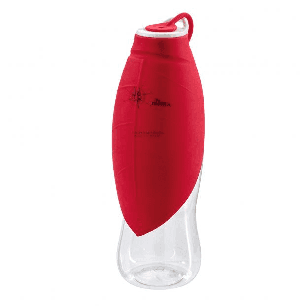 Outdoor Bottle W Silicon Bowl List 550 ml Red