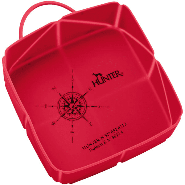 Silicone Fold-Travel Bowl List 590 ml Red