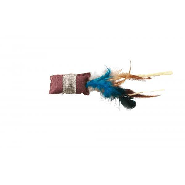 Toy Cat Kemi With Featherts 10CM