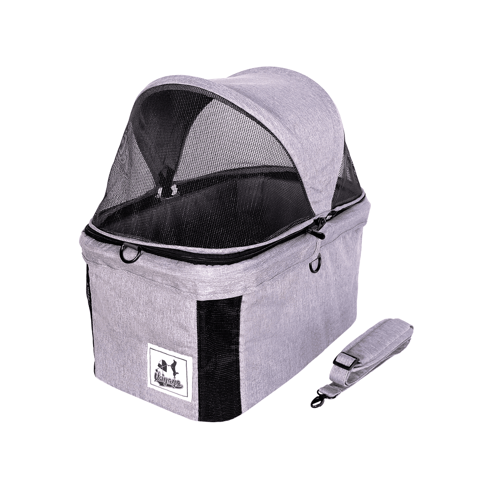 Travois Tri Fold Pet Travel Sytem Nimbus Gray