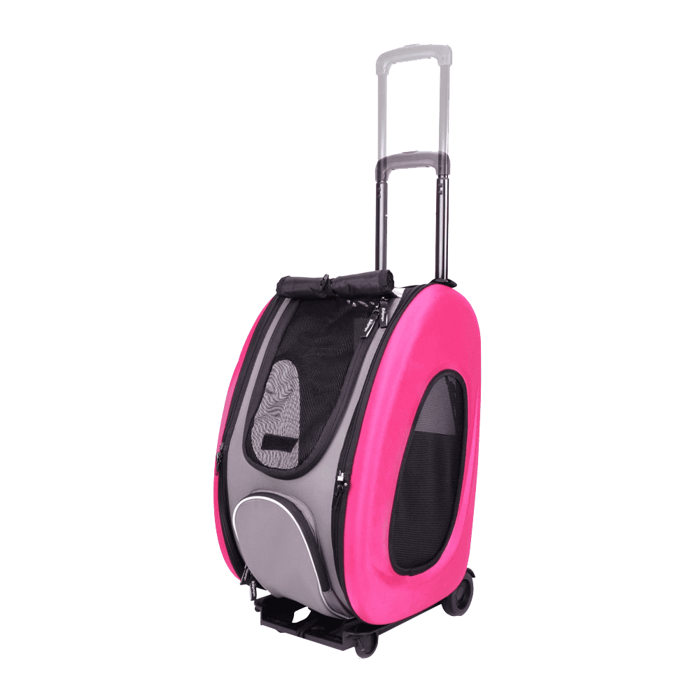 Eeva Pet Carrie Wheeled Hot Pink