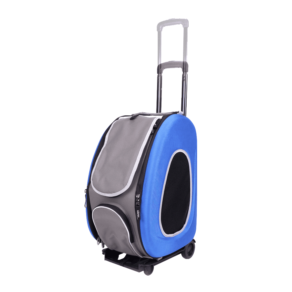Eeva Pet Carrie Wheeled Royal Blue