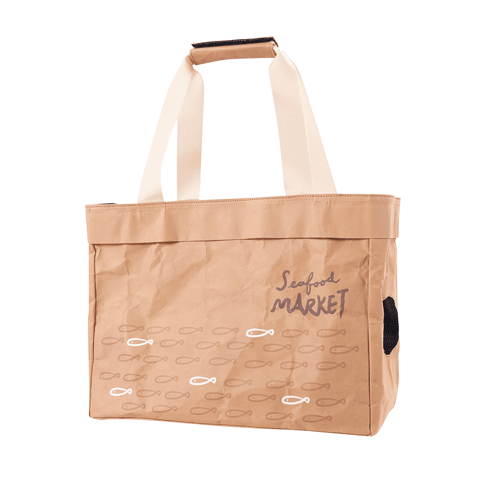 Washable Kraft Poaper Pet Carrier Seafood Market