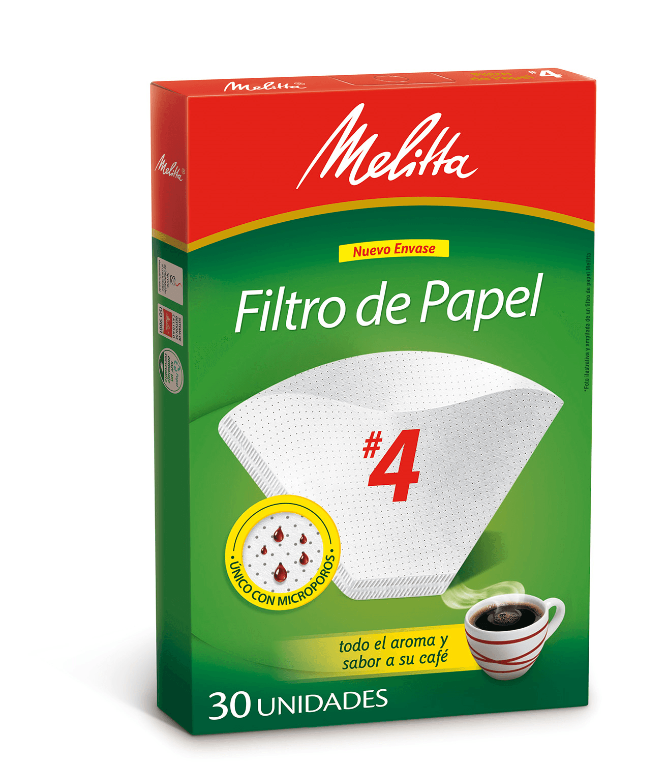 Melitta Filtros de Café Nº 4 x 30 unidades