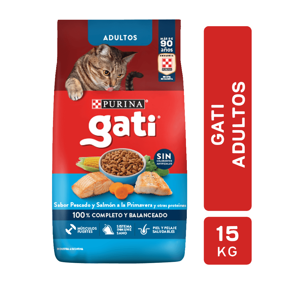 Gati Pescado x 15 kg
