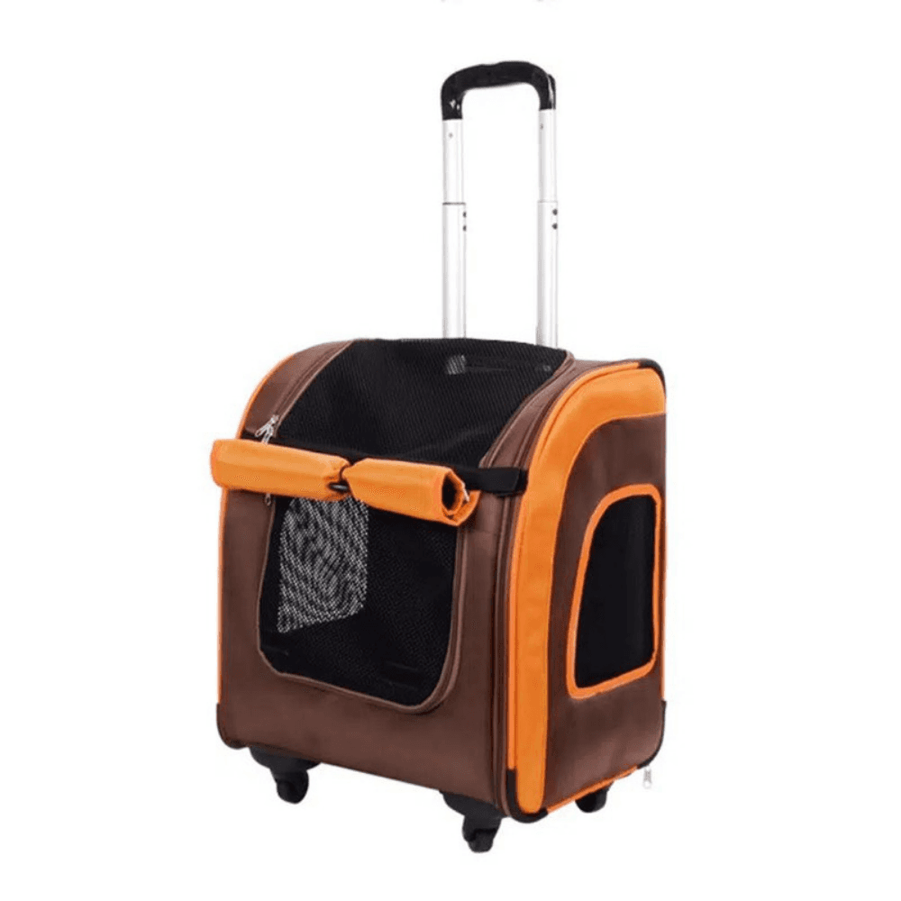 New Liso Backpack Parallel Transport Pet Trolley Brown
