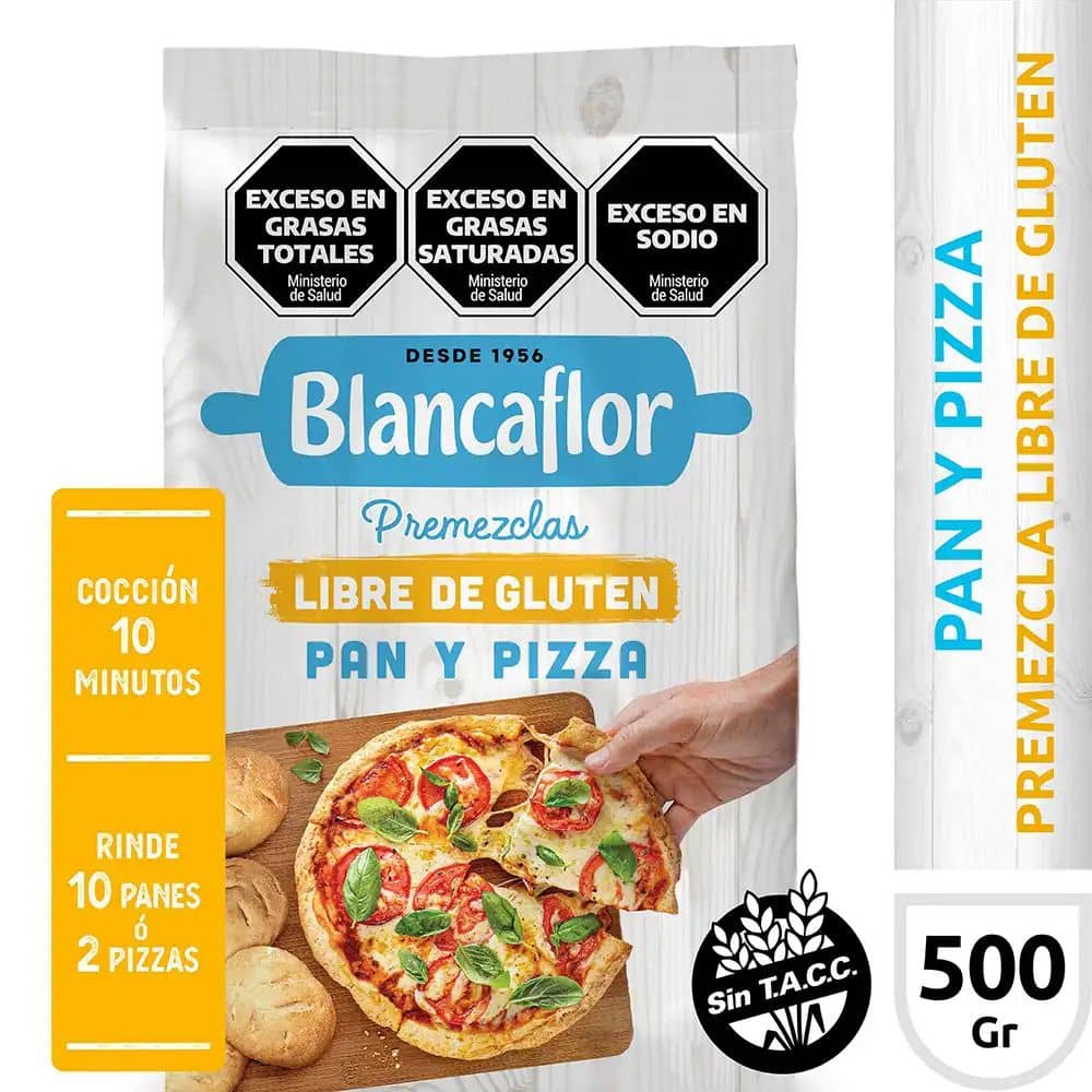 Premezcla Blancaflor Pizza Gluten Free x 500 g