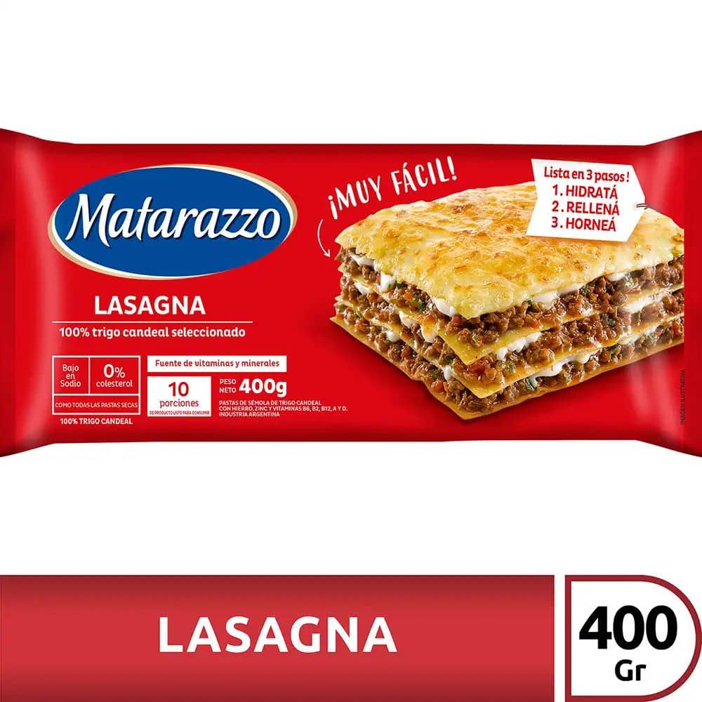 Matarazzo Lasagne x 400 g