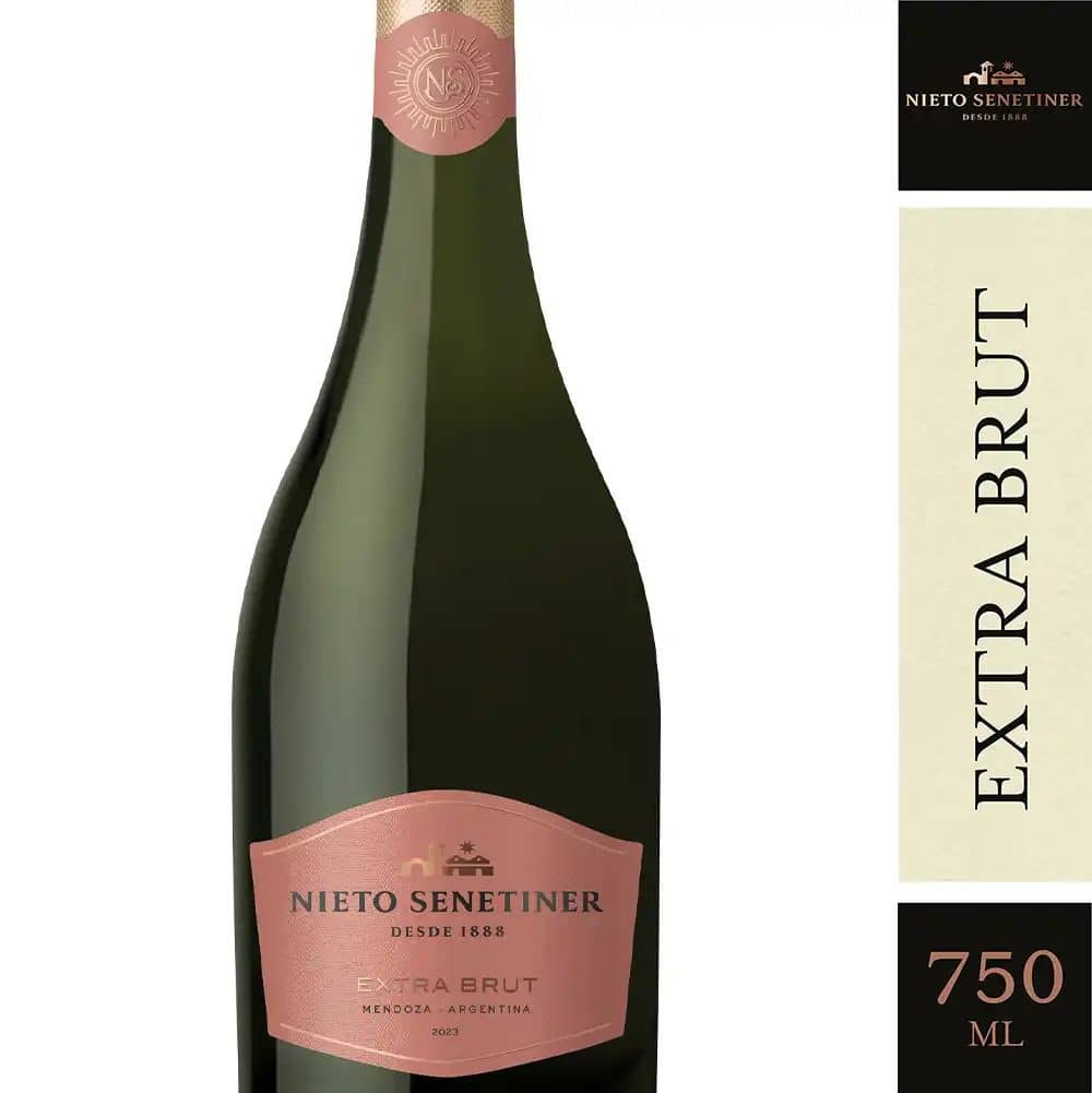 Champaña Nieto Senetiner Extra brut x 750 ml