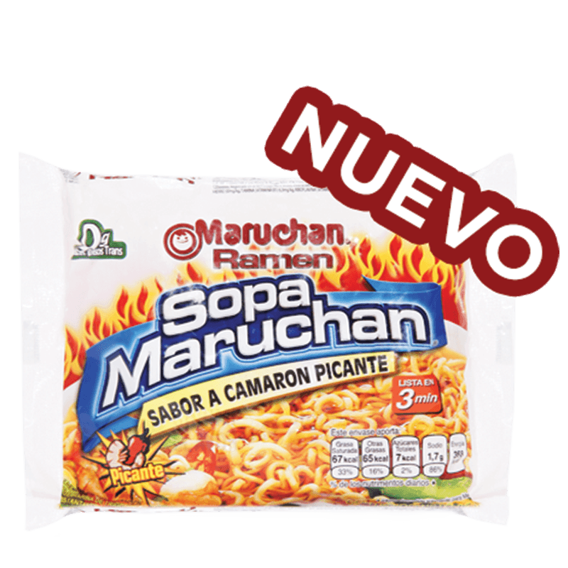 Maruchan Ramen Camaron Picante x 85 g