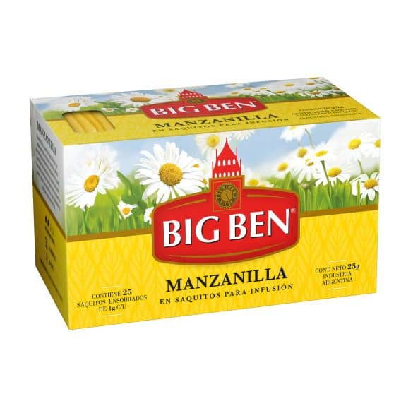 Big Ben Manzanilla x25 saquitos