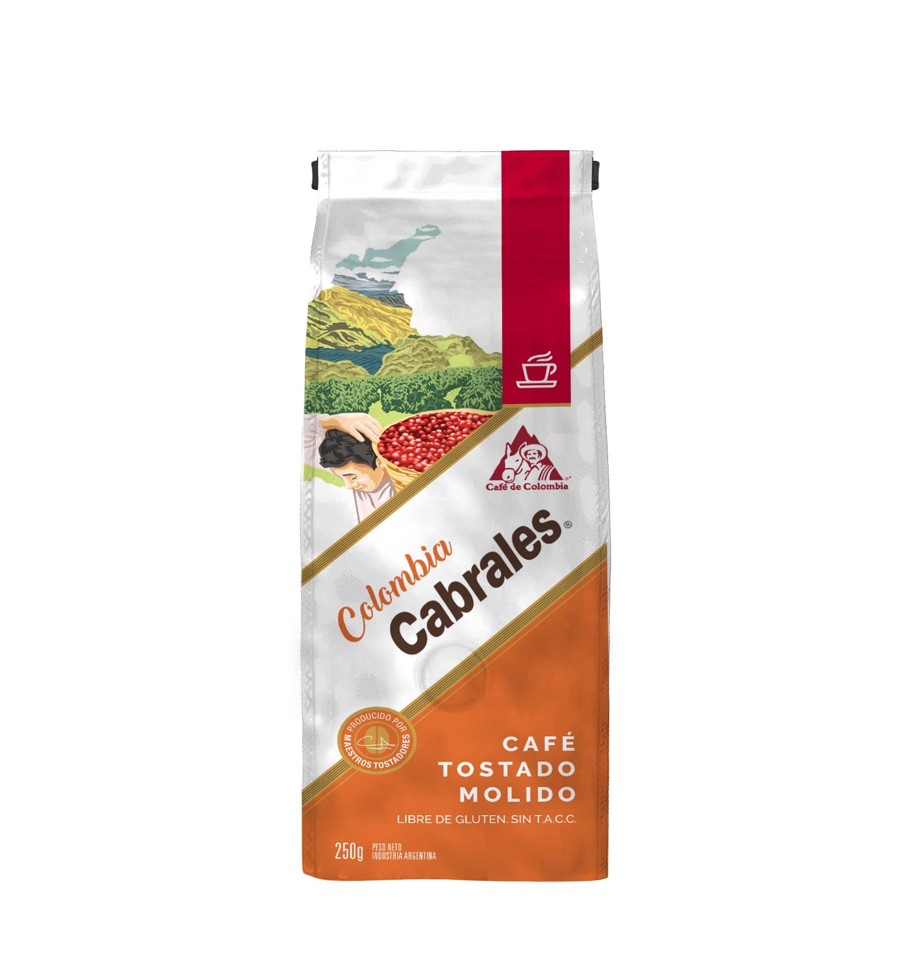 Cabrales Colombia Tostado Molido x250 g