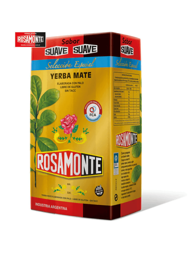 Rosamonte Yerba Mate Suave Especial x 500 g