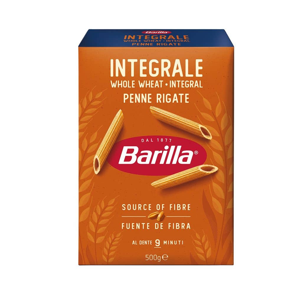 Barilla Penne Rigate Integral x 500 g
