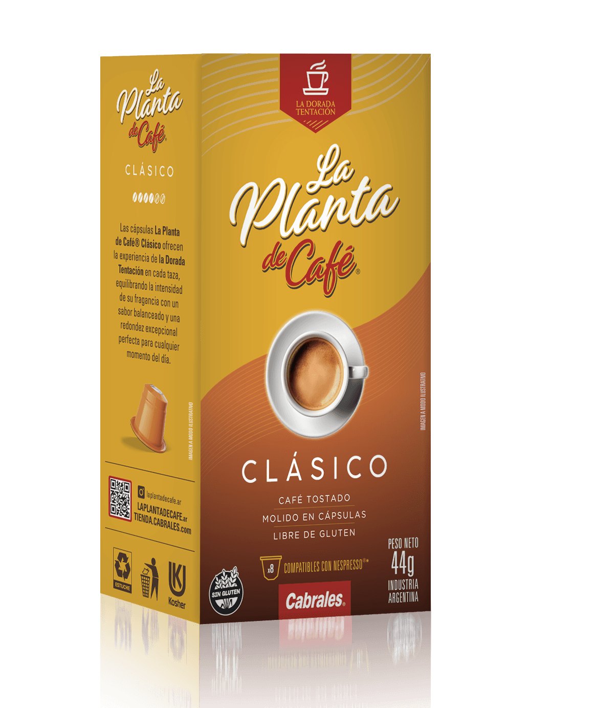 La Planta de Café Capsula Nescafe Clasico 8 cap. x5,5 g