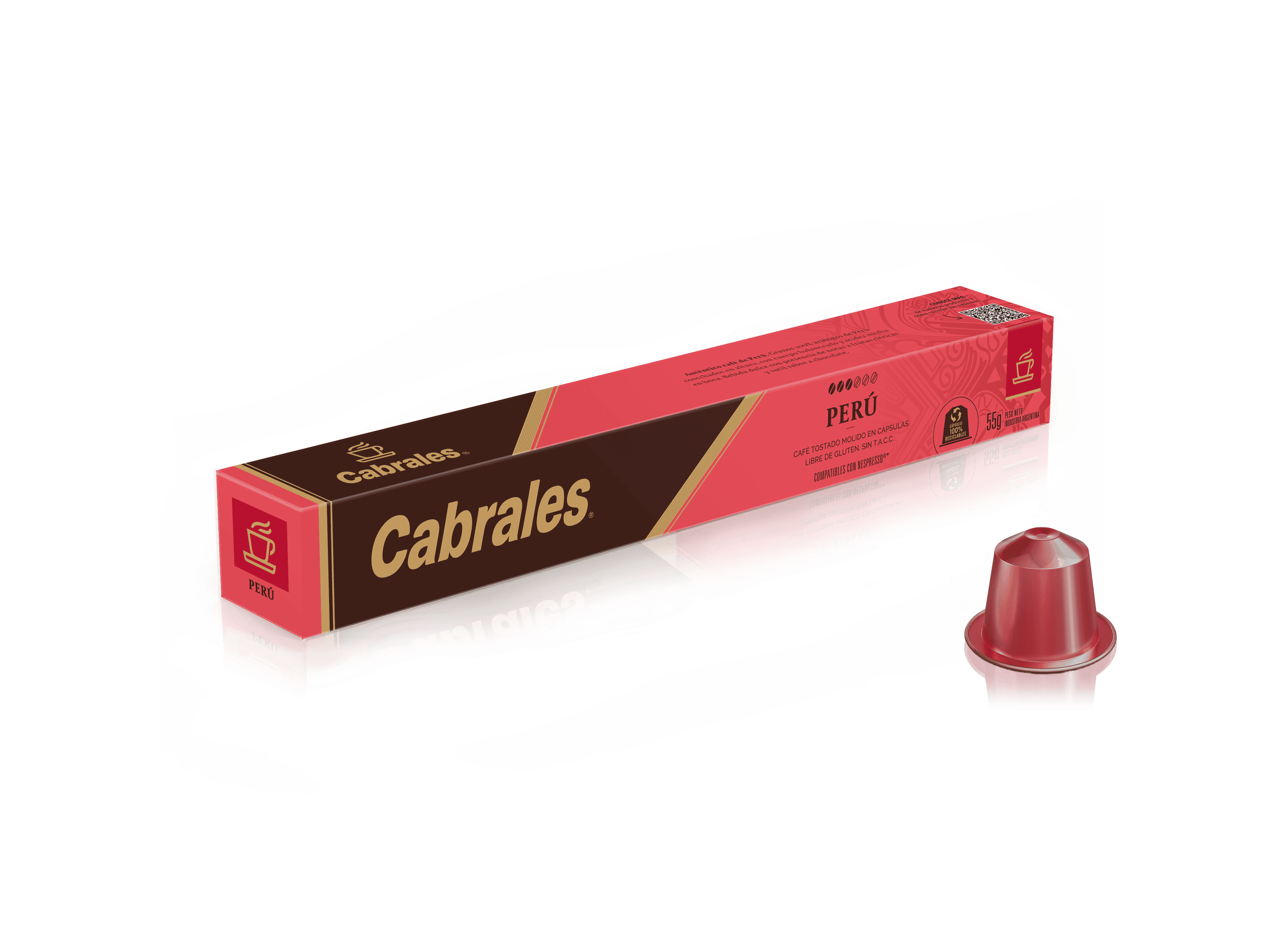 Cabrales Capsula Nespresso Peru 10 cap. x 5,5 g