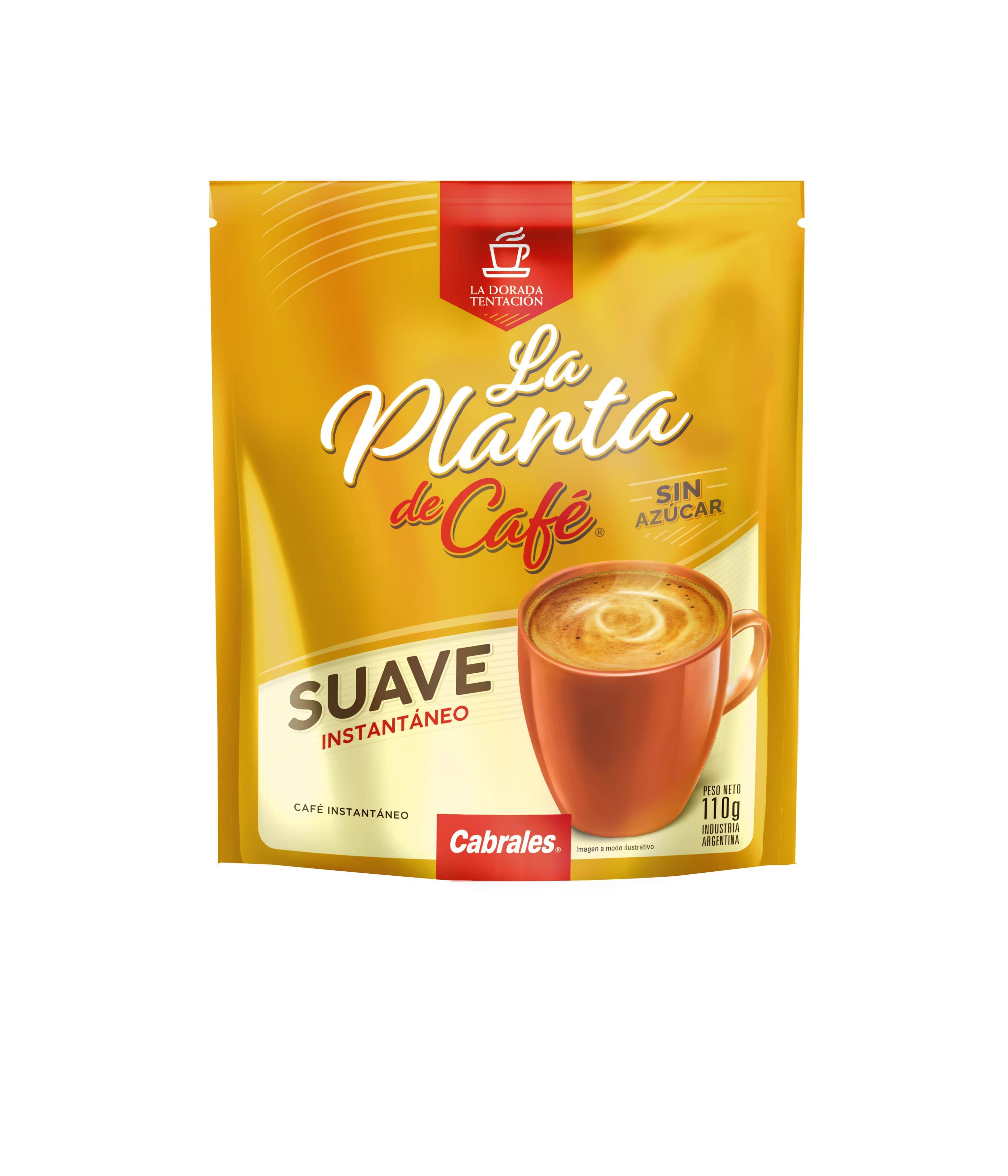 La Planta de Café Soluble Suave x 110 g