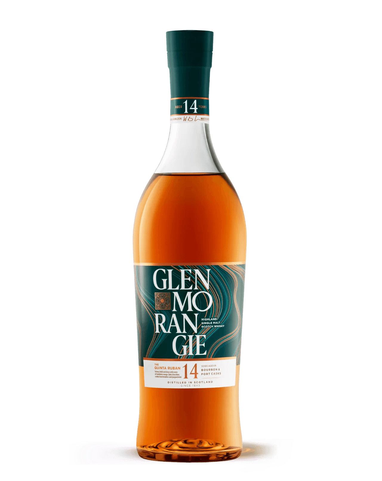 Glenmorangie Whisky 14YO Quinta Ruban x 700 ml.-Unidad
