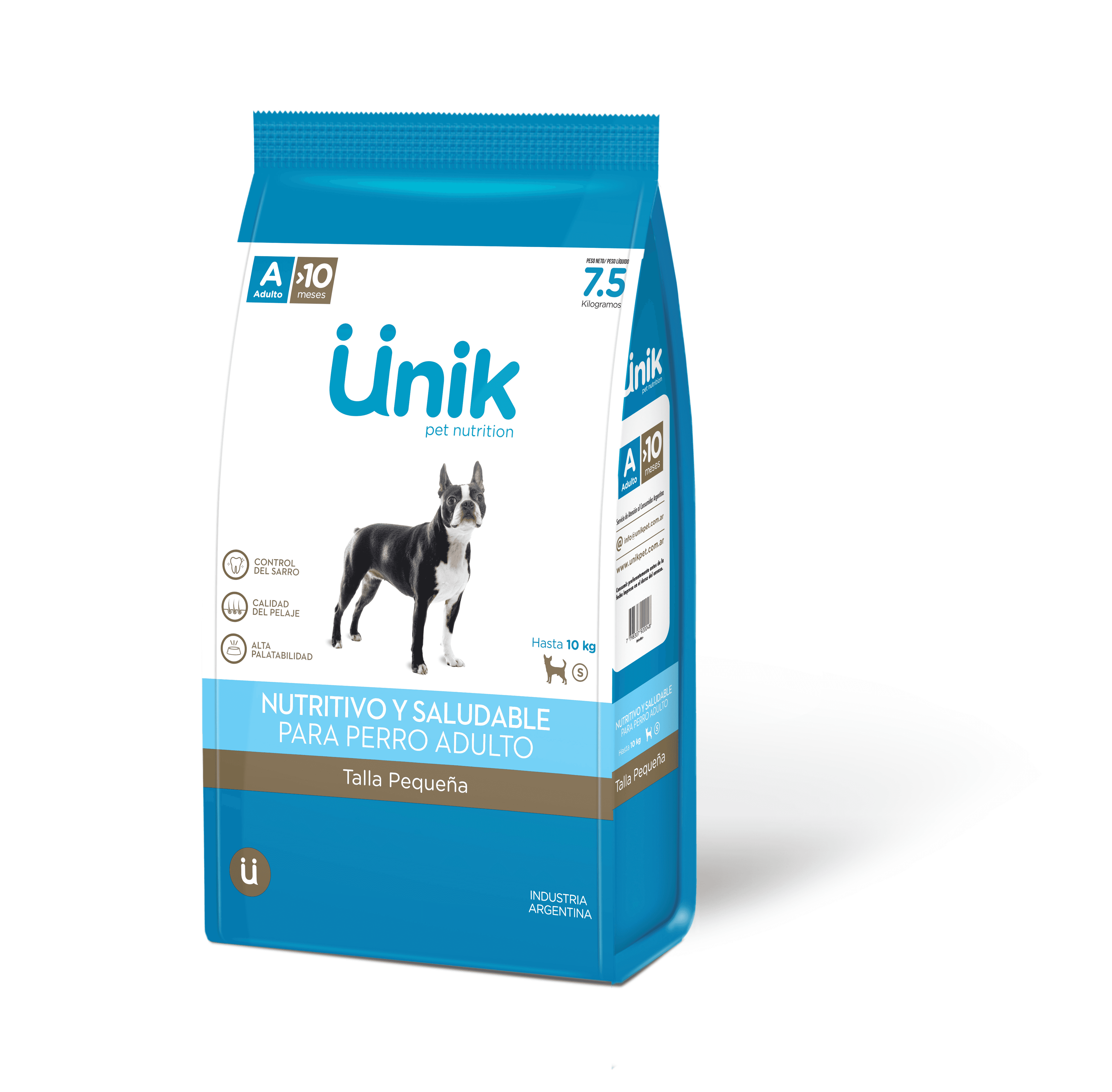 Unik Dog Adulto Raza Pequeña x 7,5 kg