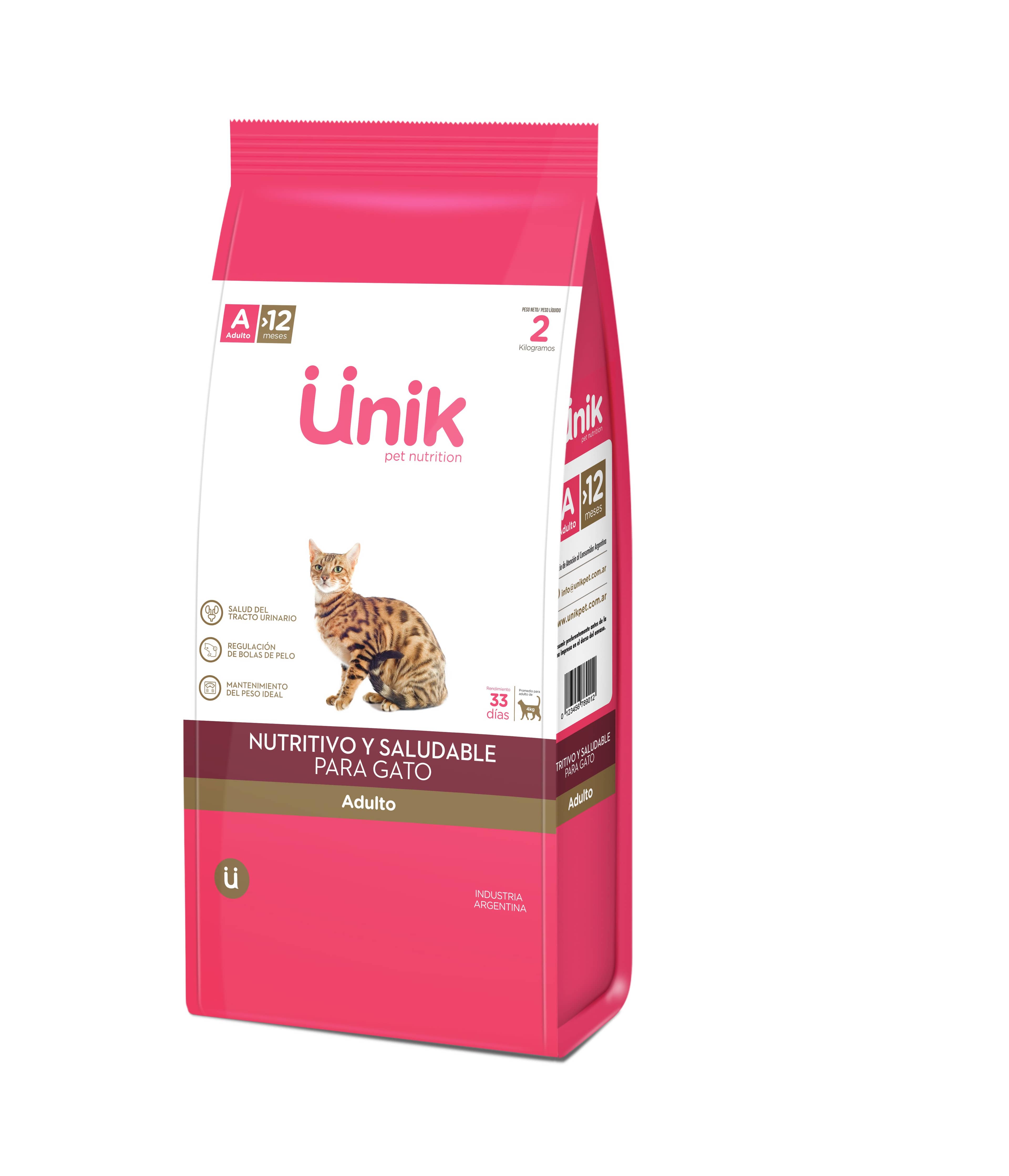 Unik Cat Adulto x 2 kg