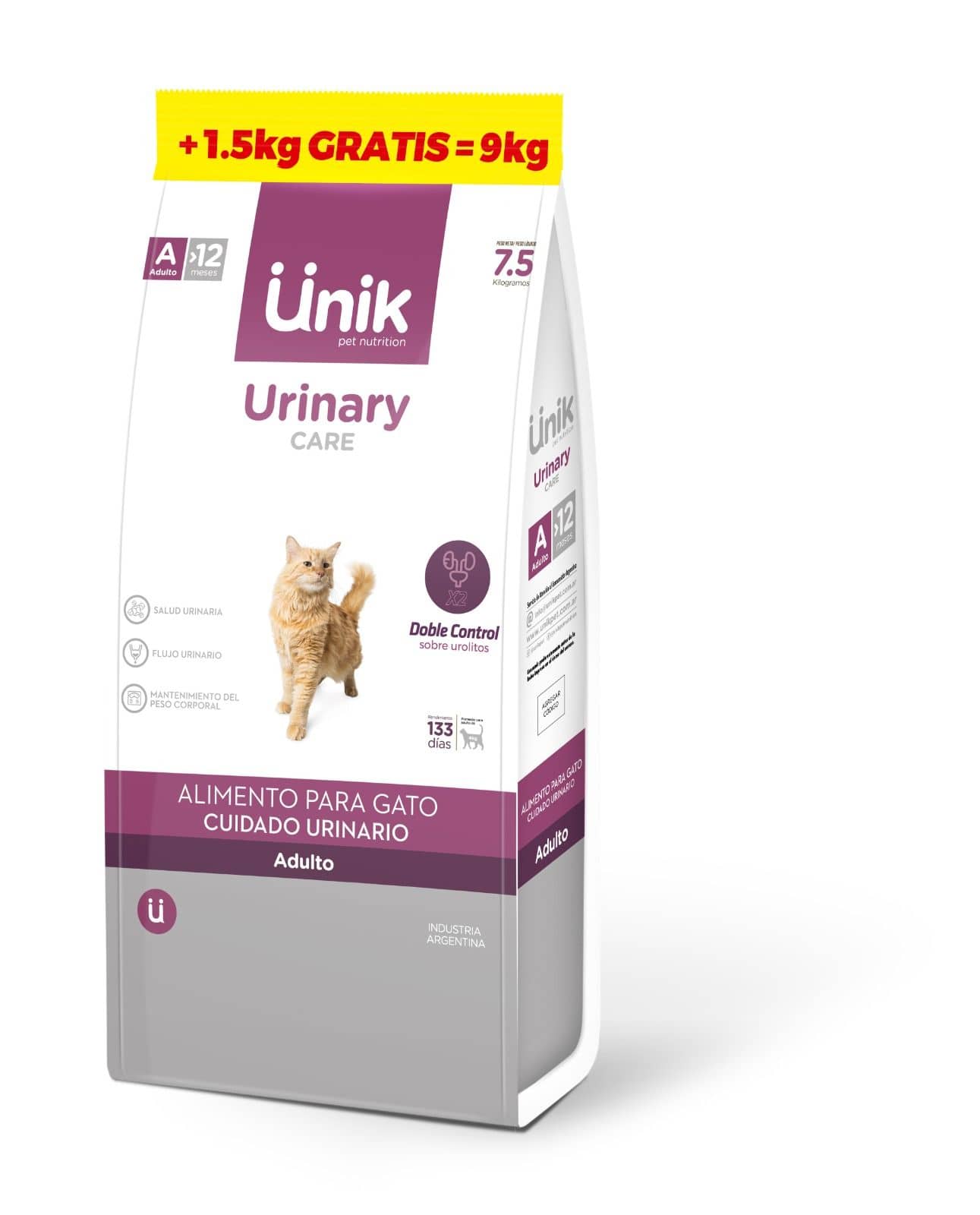 Unik Cat Adulto Urinary x 7,5+1,5 kg