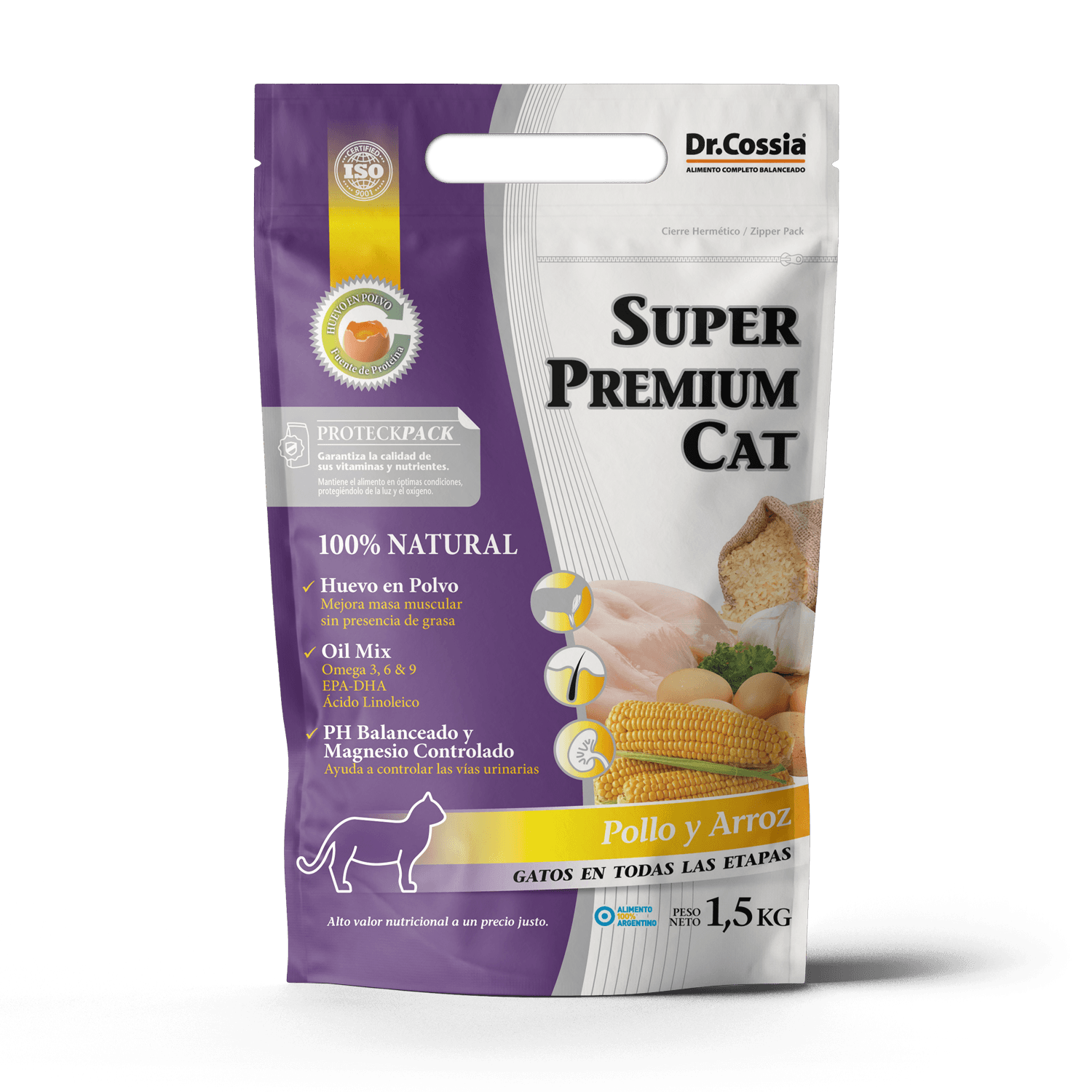 Dr Cossia Super Premium Cat x 1,5 kg