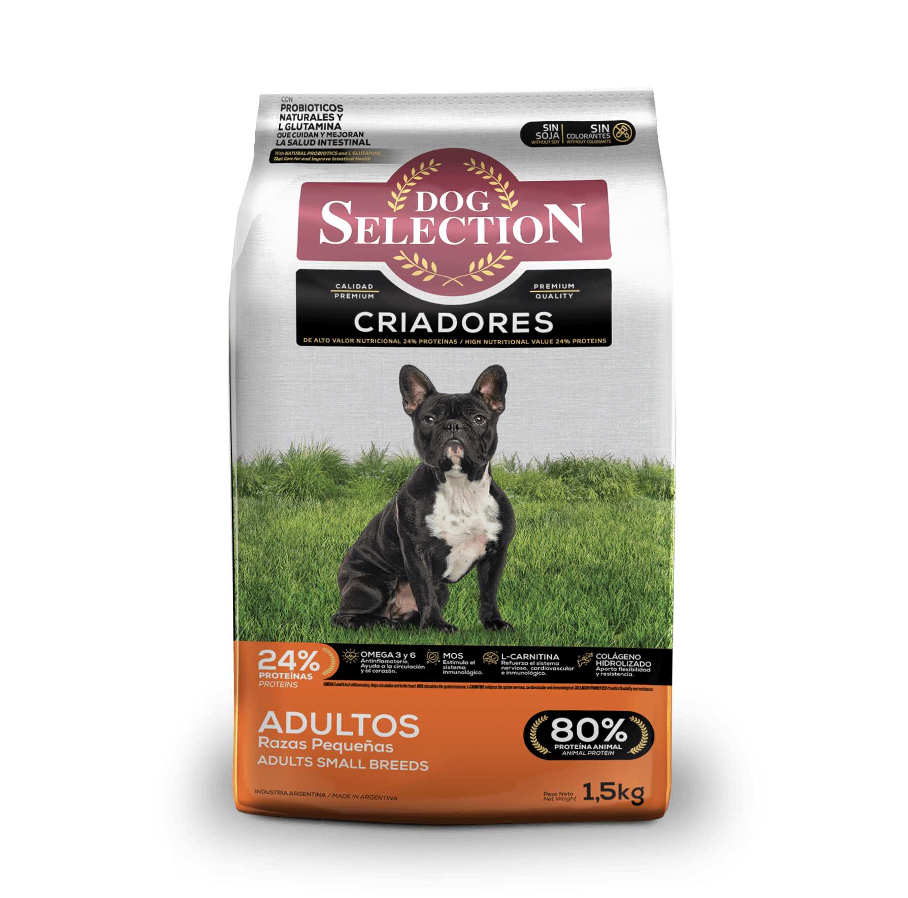 Dog Selection Criadores Adulto Raza Pequeña x 1,5 kg
