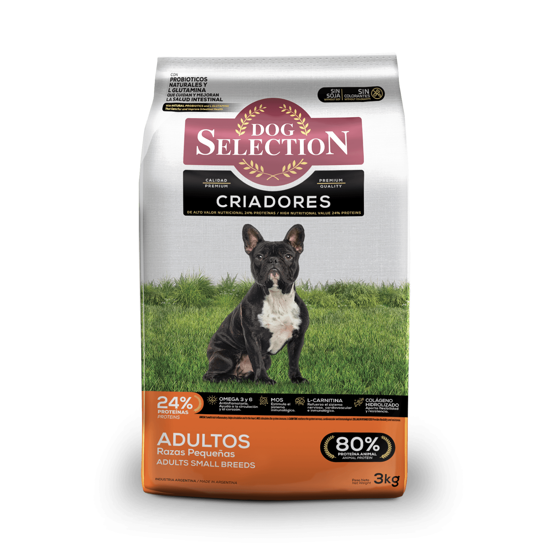 Dog Selection Criadores Adulto Raza Pequeña x 3 kg