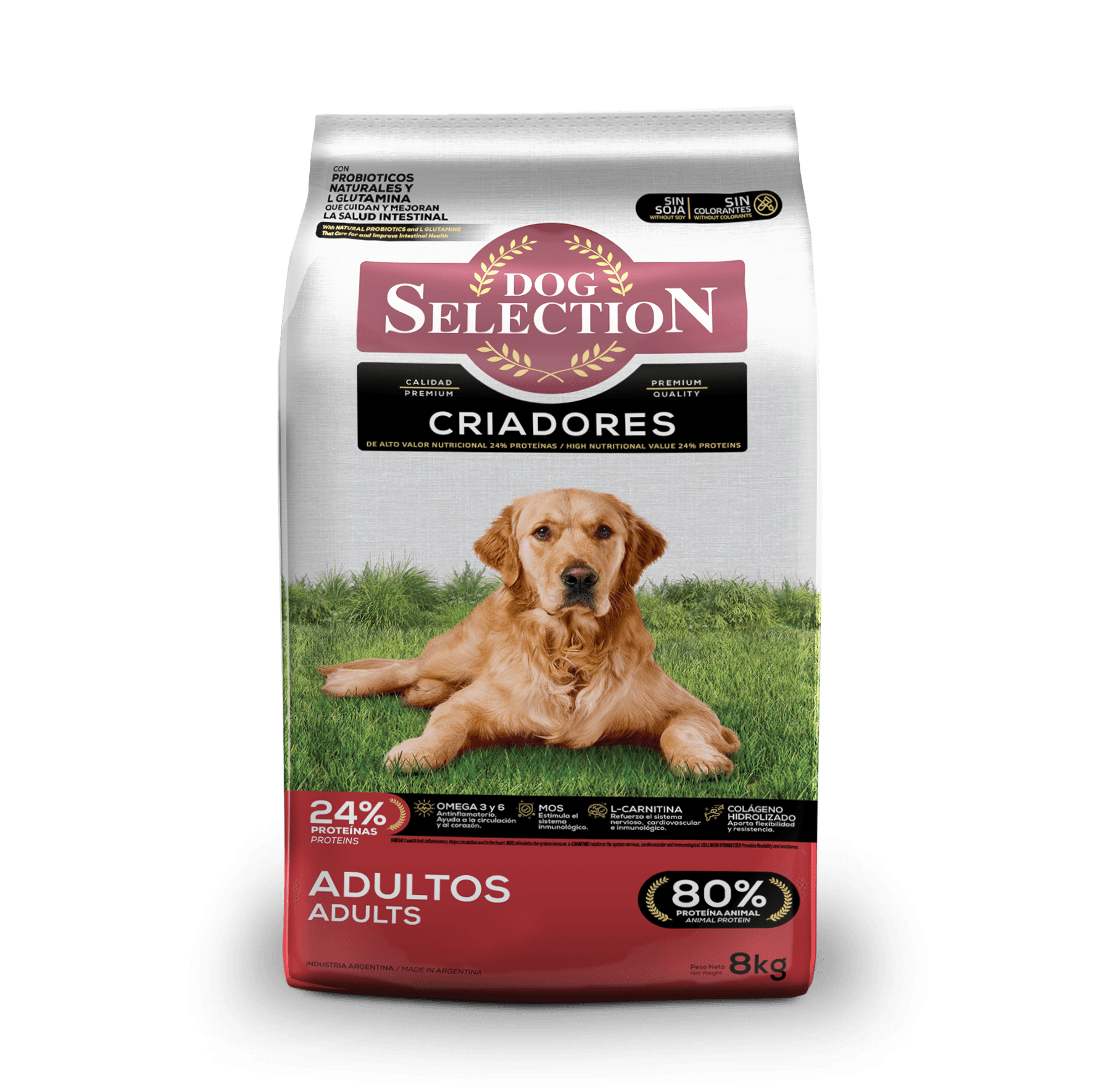 Dog Selection Criadores Adulto x 8 kg