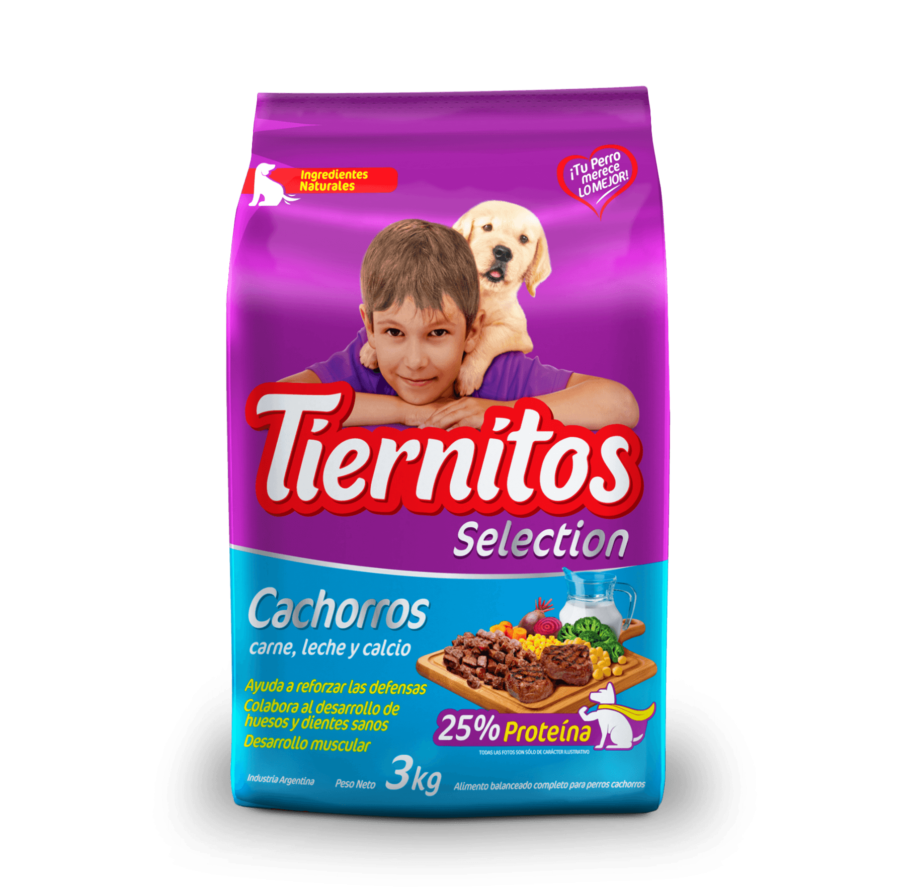 Tiernitos Cachorro x 3 kg