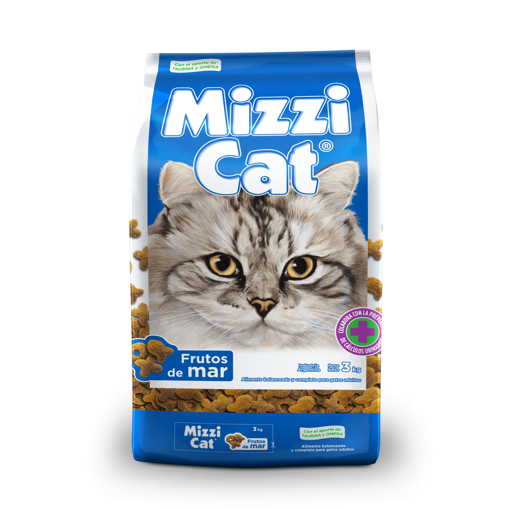 Mizzi Cat Frutos Del Mar x 3 kg