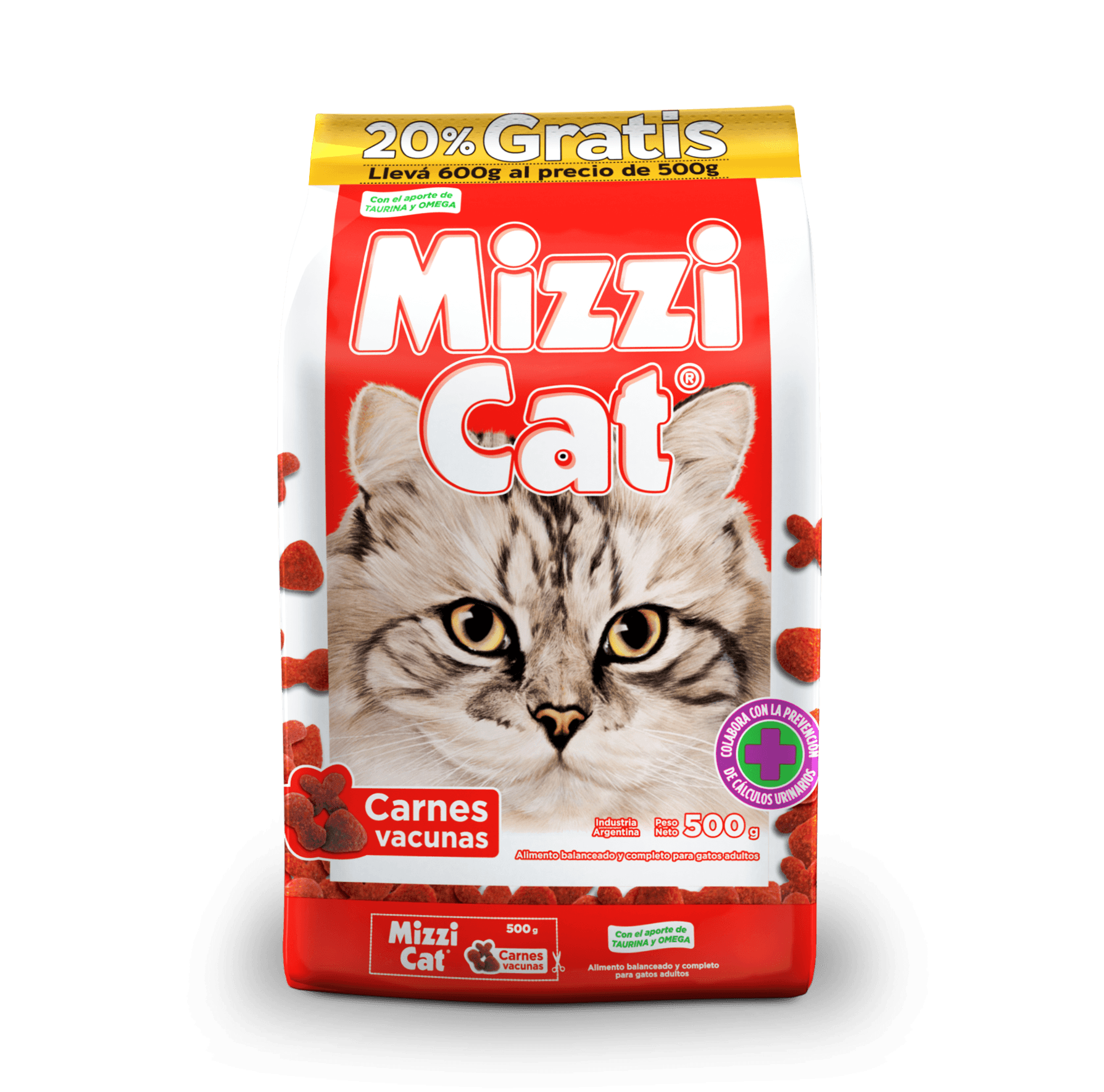 Mizzi Cat Carne x 500 + 20% g