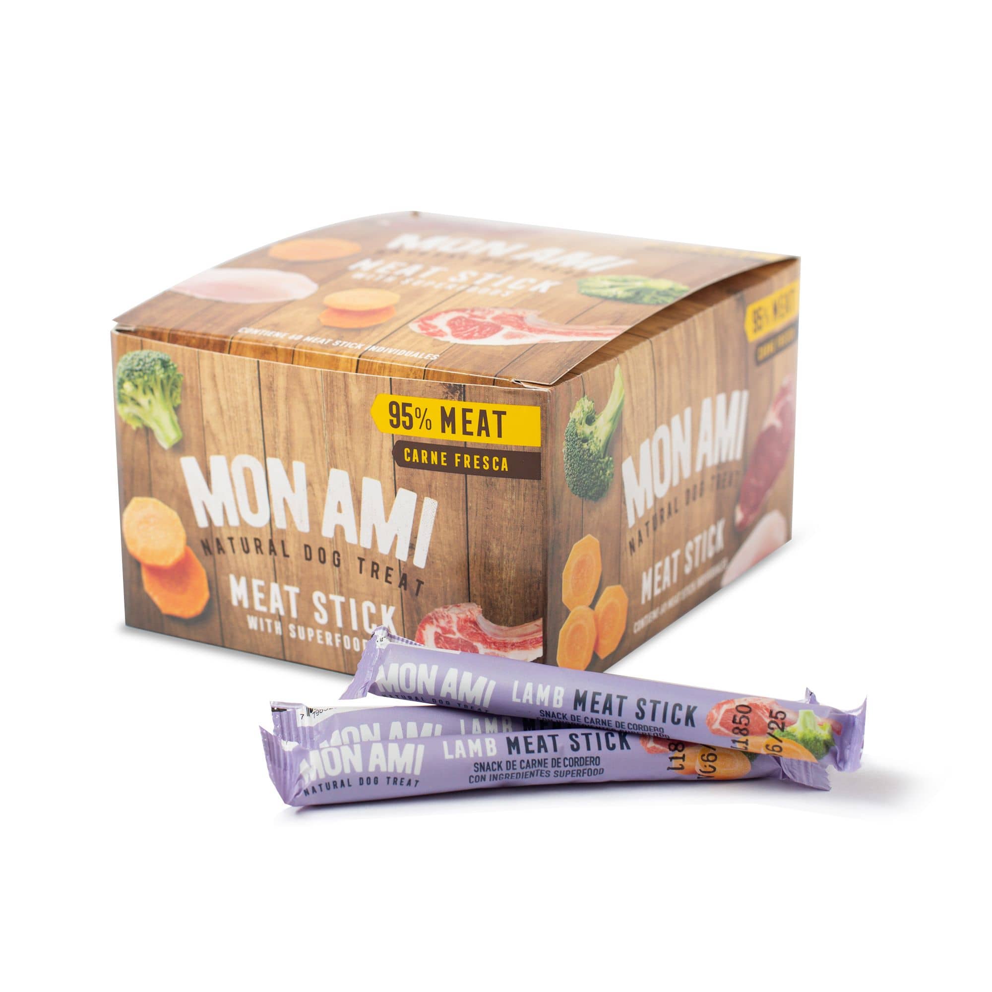 Mon Ami Clean Label Meat Stick Lamb x 12 g
