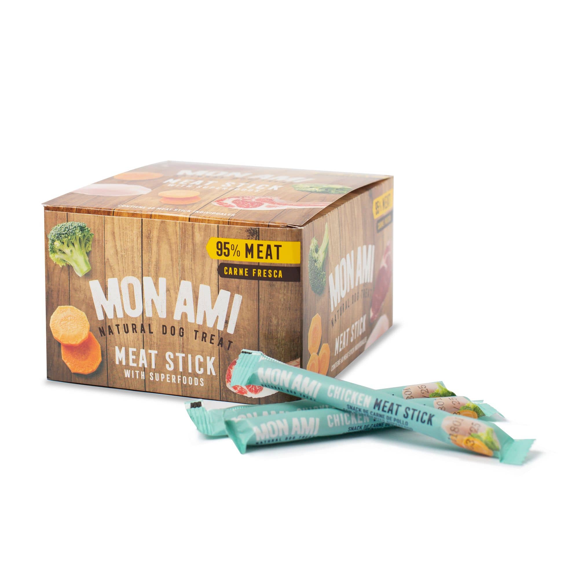Mon Ami Clean Label Meat Stick Chicken x 12 g