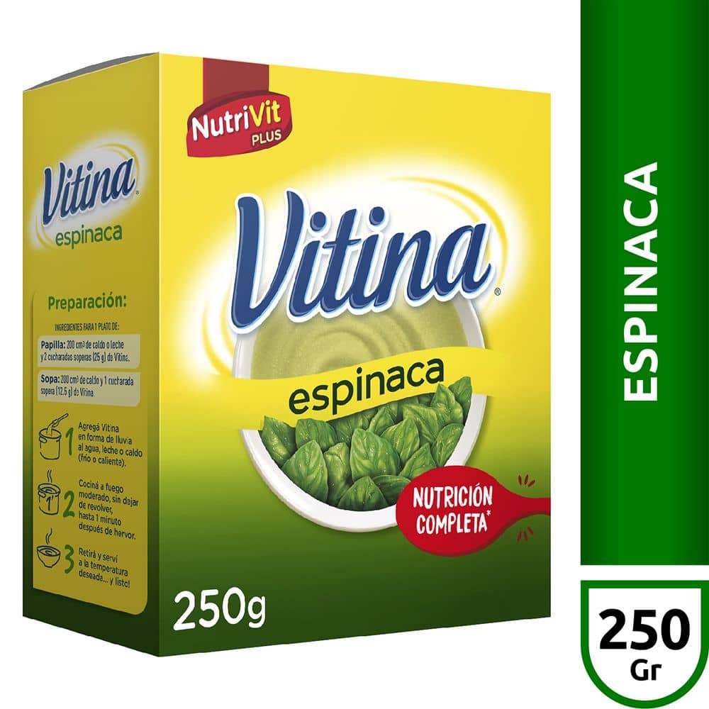 Vitina Espinaca Plus x 250 g