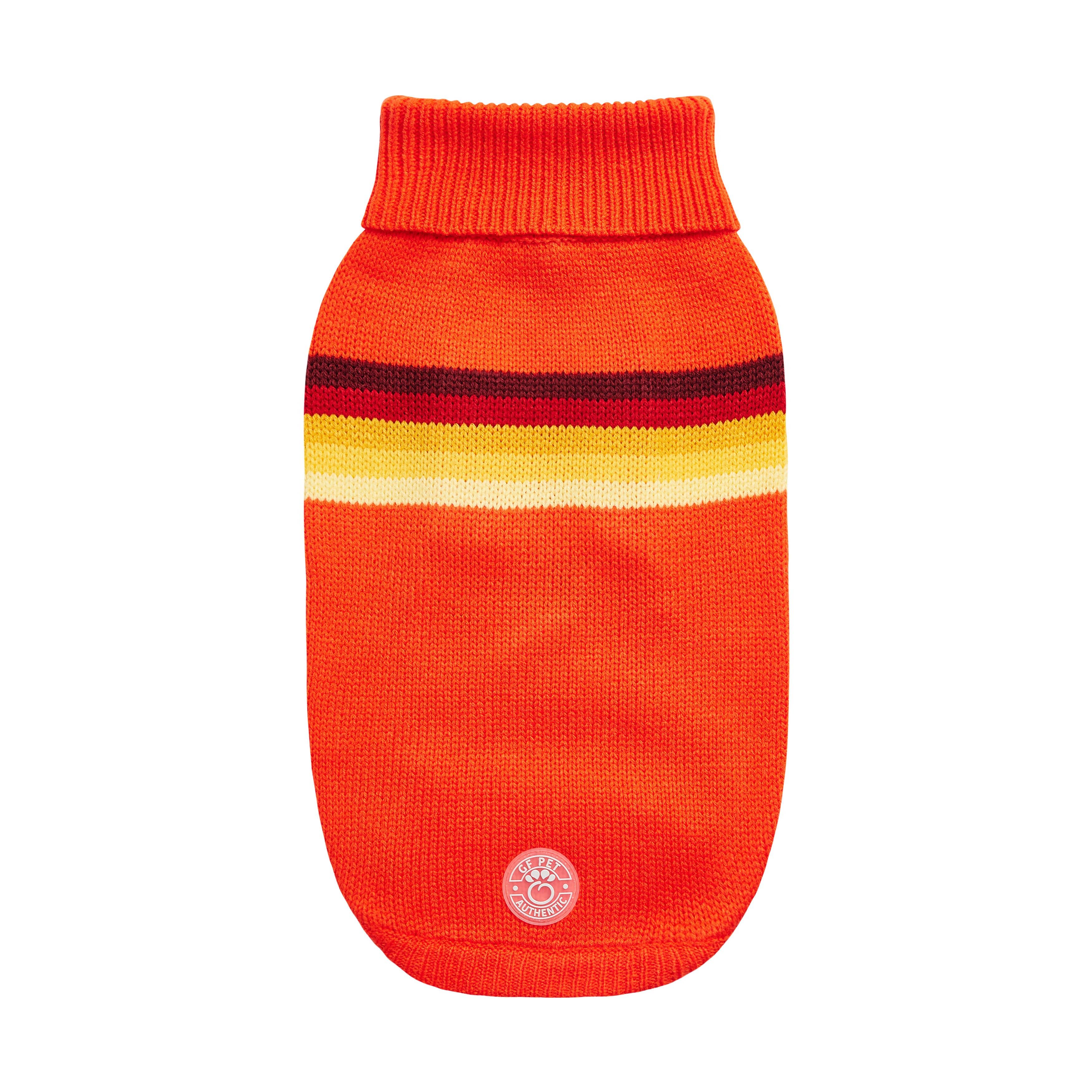 GF PET - Retro Sweater - Orange