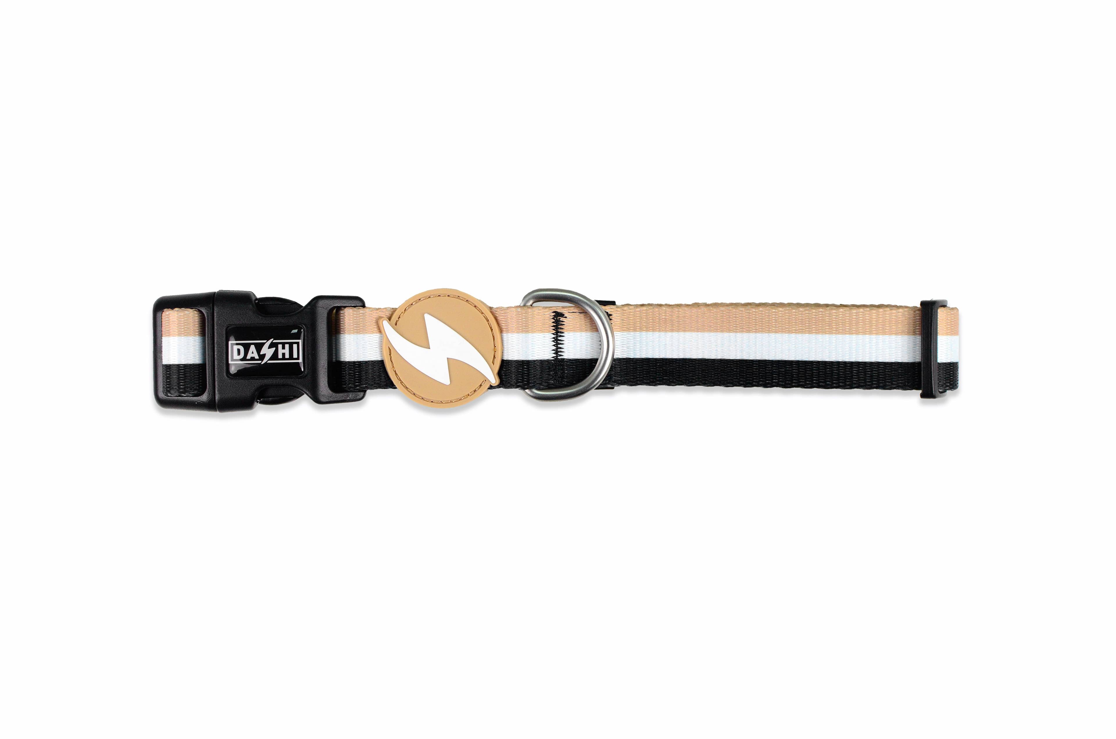 DASHI STREIPES3 BROWN & BLACK COLLAR