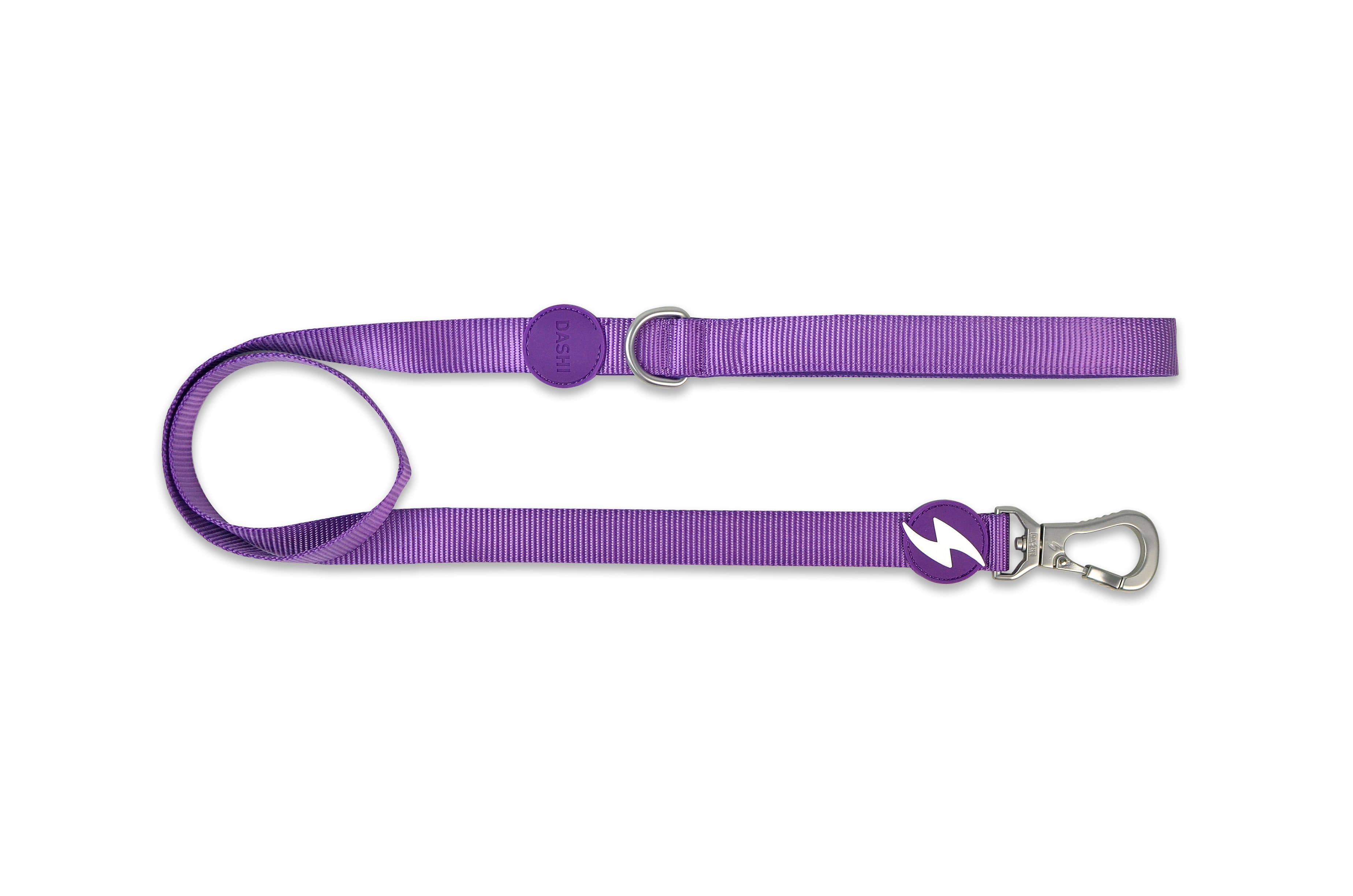 DASHI SOLID PURPLE LEASH