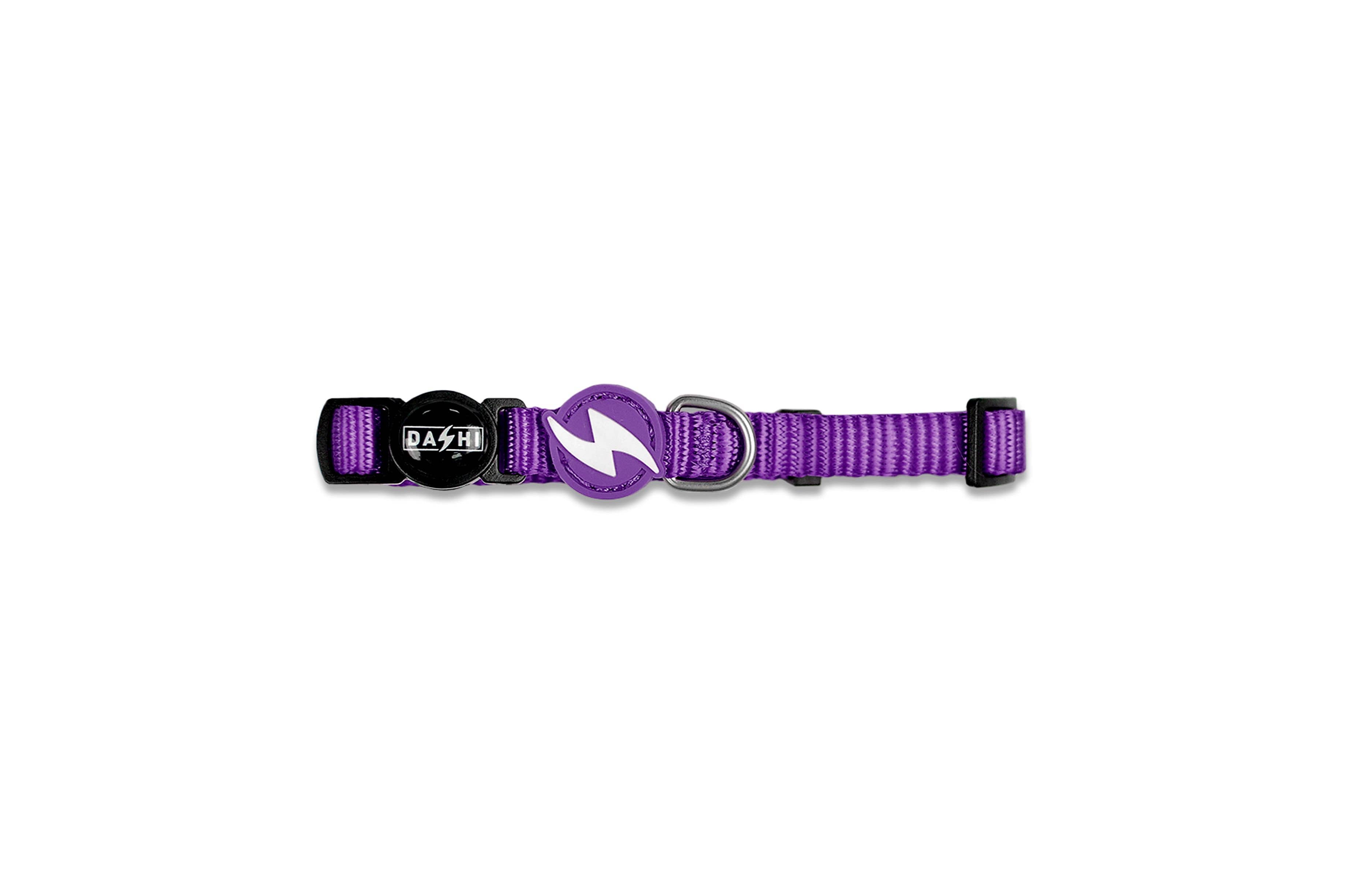 DASHI SOLID PURPLE COLLAR CAT-0055