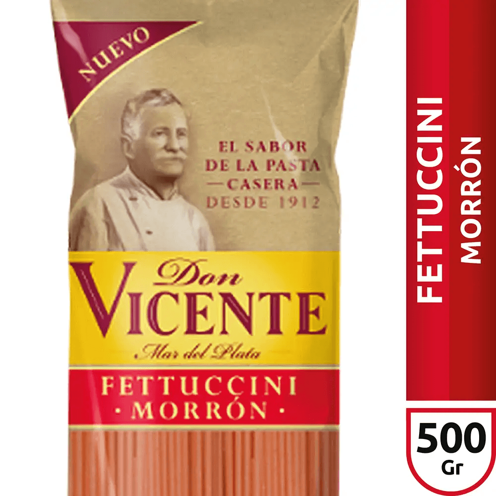 Don Vicente Fettuccini Morron x 500 g