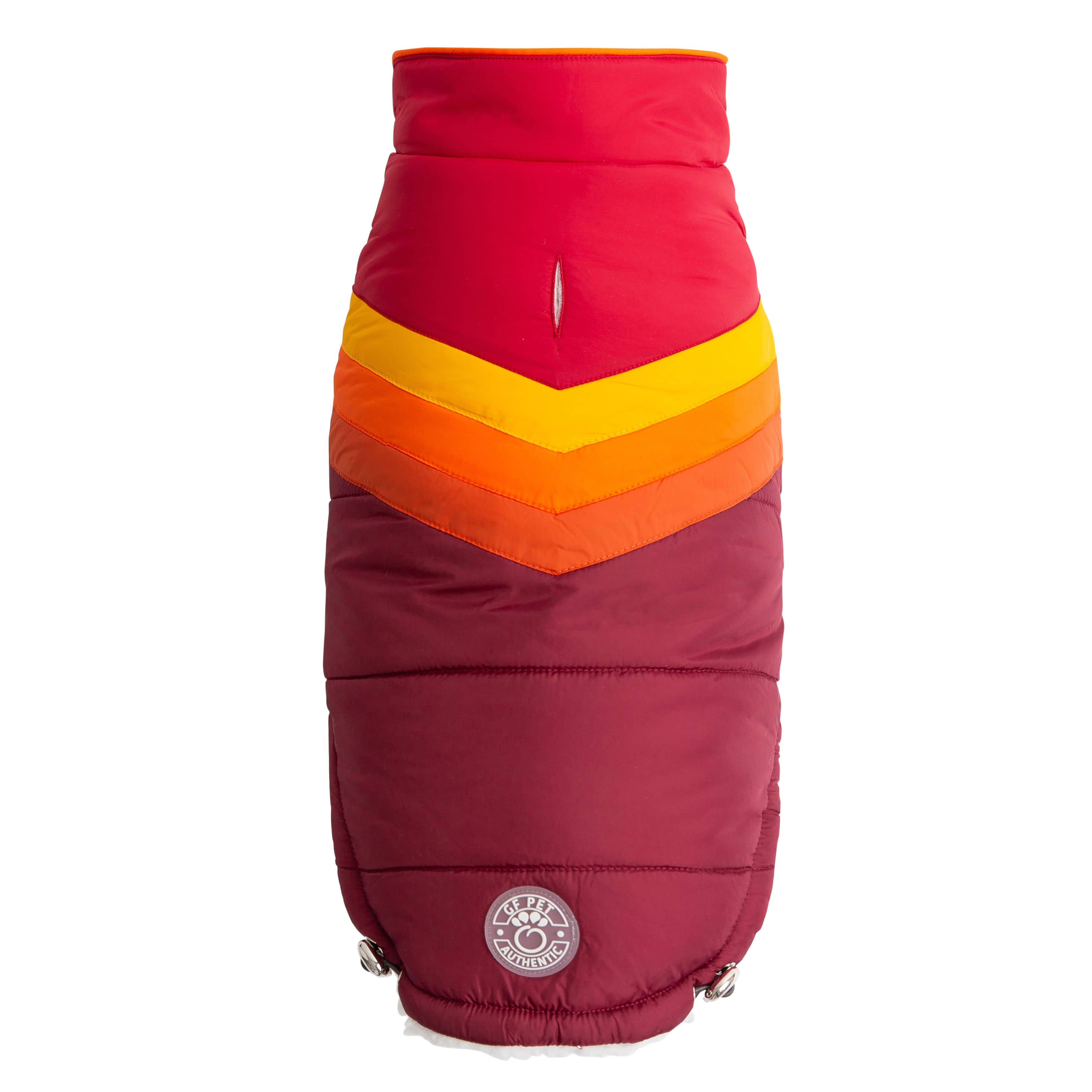 GF PET - Elasto-Fit Summit Puffer - Dark Red