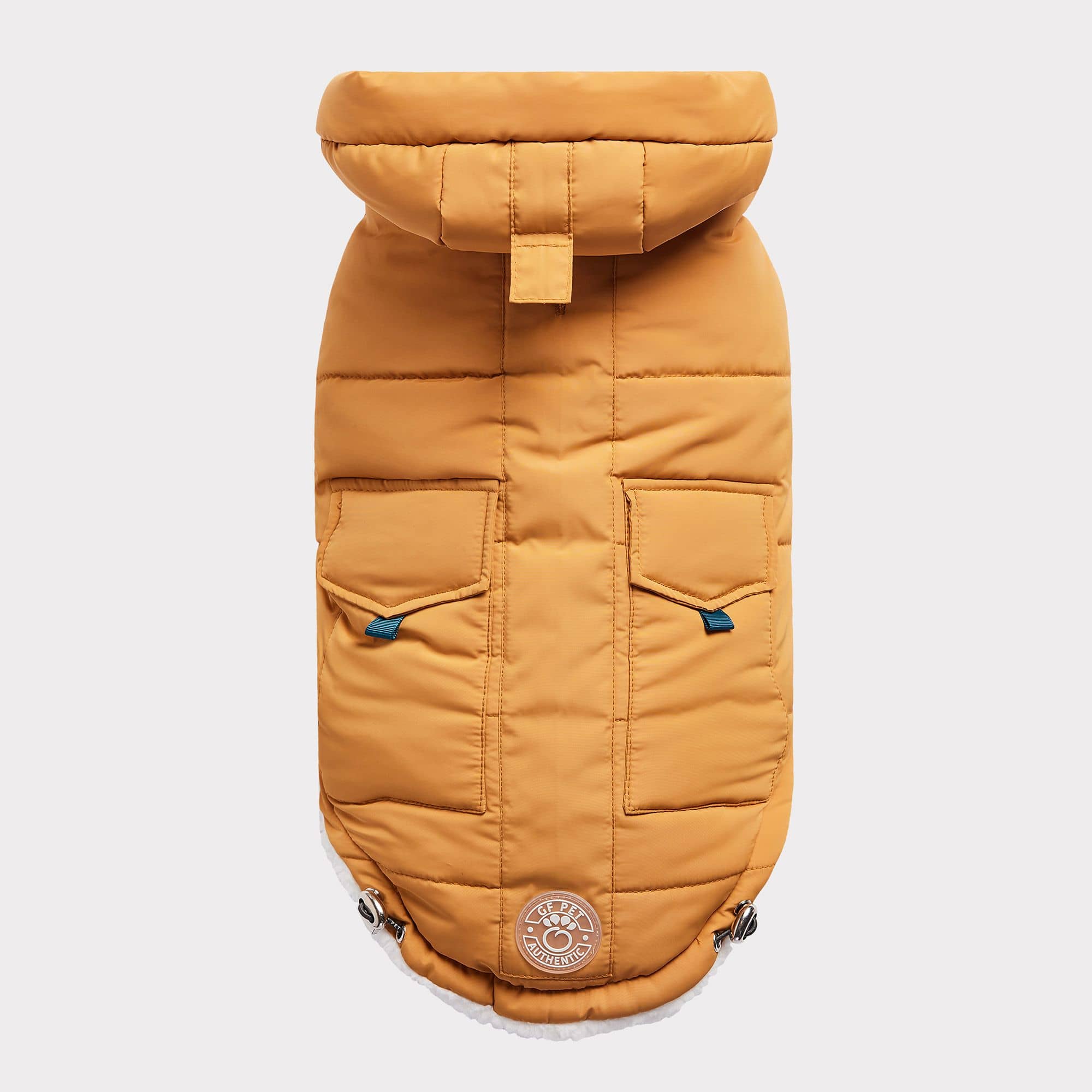 GF PET - Elasto - Fit Puff Parka - Yellow