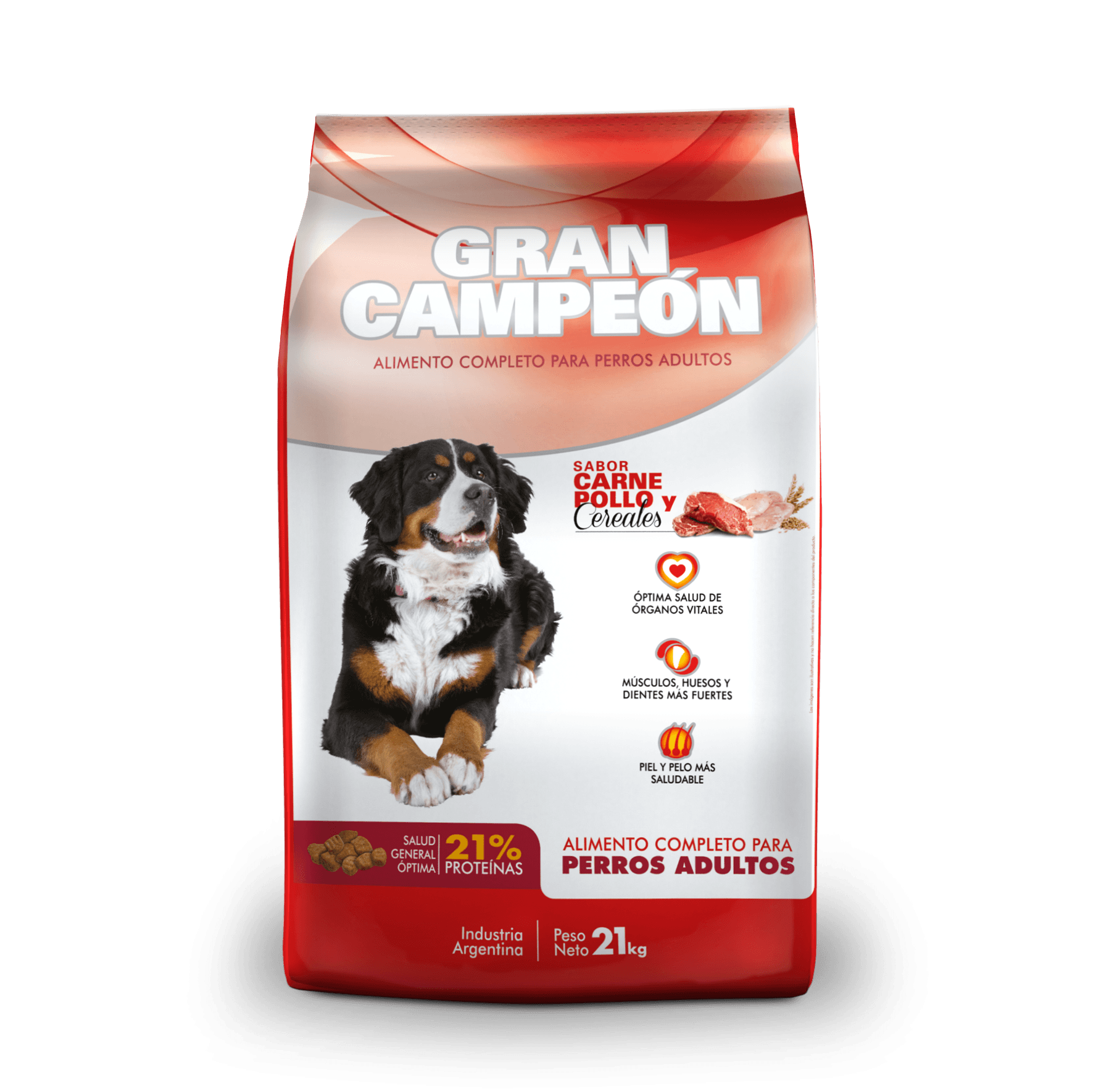 Gran Campeón Carne Pollo x 21 +3 kg